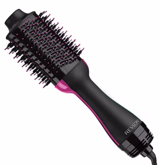 Revlon One-Step Hair Dryer And Volumizer Hot Air Brush, Black
