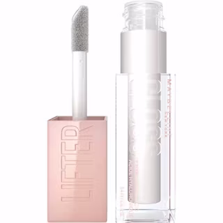 MAYBELLINE NEW YORK Lifter Gloss Hydrating Lip Gloss with Hyaluronic Acid, Moon, 0.18 Ounce