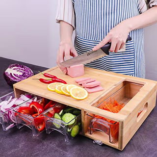 Beautlohas Bamboo Cutting Board