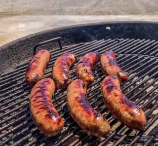 Red, White and BOOM Berkshire Pork Bratwurst