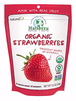 Natierra Nature's All Foods Organic Freeze-Dried Fruit