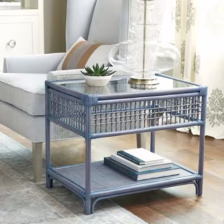 Beverly Rattan Side Table