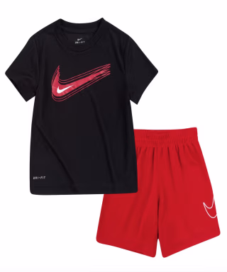 Nike Little Boys T-shirt and Shorts Set