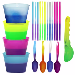 Aakron Color Changing Reusable Ice Cream Kit