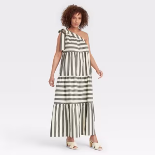 Women's One Shoulder Sleeveless Dress - Who What Wear(TM)
