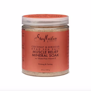 Shea Moisture Coconut & Hibiscus Dead Sea Salt Muscle Relief Mineral Soak