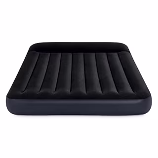 Intex Dura Beam Standard Pillow Rest Classic Airbed with Internal Pump, Queen