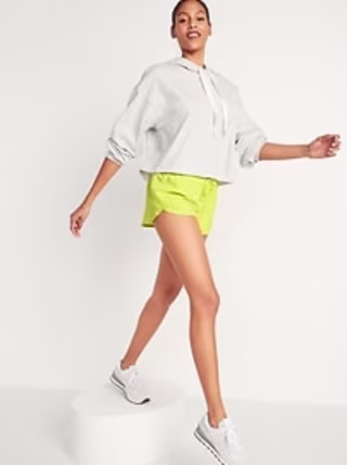 Dolphin-Hem Run Shorts