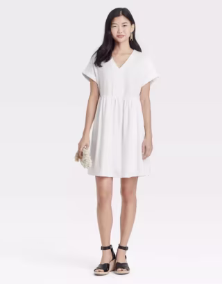 Universal Thread Women's Short Sleeve Shirtdress