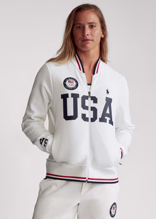 Team USA Bomber Track Jacket