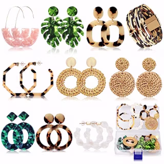 Acrylic Earrings Set