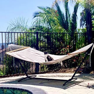 Patio Watcher Double-Size Hammock
