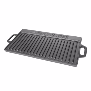 Reversible Cast Iron Grill/Griddle