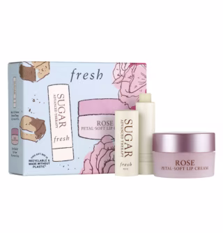 Fresh Rose Petal-Soft Lip Cream Set