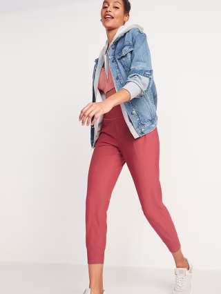 High-Waisted PowerSoft 7/8-Length Joggers for Women