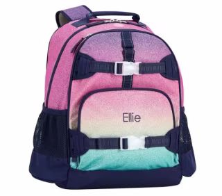 Mackenzie Rainbow Ombre Sparkle Glitter Backpack