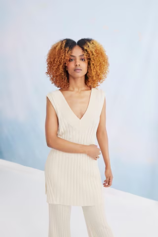 H&M Ribbed Sweater Vest