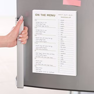 Sweetzer & Orange Magnetic Meal Planner