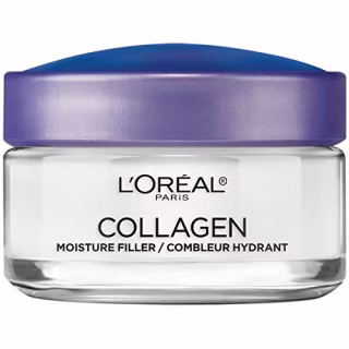 L'Oreal Paris Skincare Collagen Face Moisturizer, Day and Night Cream, Anti-Aging Face, Neck and Chest Cream to smooth skin and reduce wrinkles, 1.7 oz