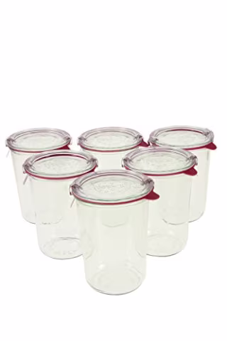 Weck 743 3/4 Mold Jar (Set of 6)