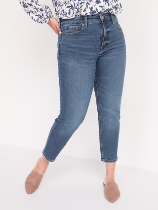 High-Waisted O.G. Straight Ankle Jeans for Women