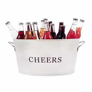 Twine Rustic Farmhouse Decor Ice Bucket