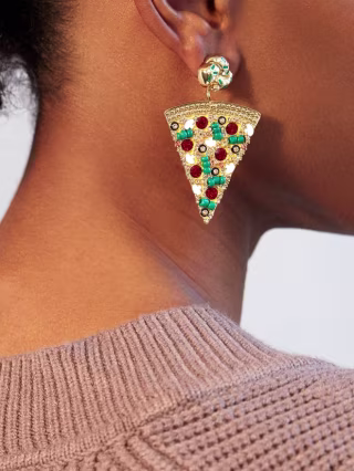 BaubleBar Cheese The Day Drop Earrings