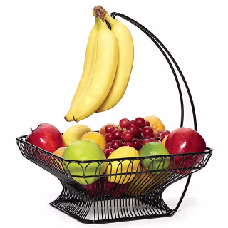 Mikasa French Countryside Metal Fruit Basket