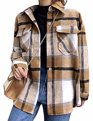 Tanming Flannel Shacket