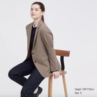 WOMEN RELAXED TAILORED JACKET