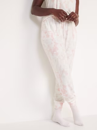 Old Navy High-Waisted Plush-Knit Jersey Jogger Pants