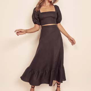 Reformation Yucca Linen Two Piece