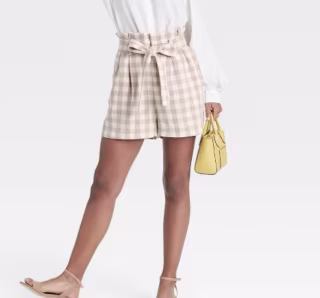 A New Day High-Rise Paperbag Shorts