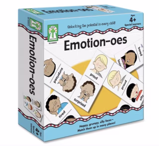 Carson Dellosa Education Emotion-oes Board Game