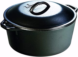 Seasoned Cast Iron Dutch Oven