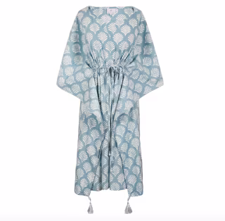 PAX PHILOMENA Aquarello Midi Kaftan Dress