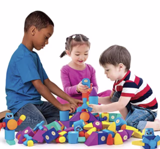 Blockaroo Builders Plane Building Blocks Bath Toy