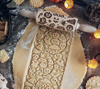 FunnyBaker Boo Rolling Pin