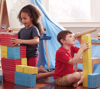 Melissa & Doug Deluxe Jumbo Cardboard Blocks