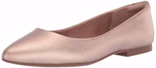 Amazon Essentials Pointed-Toe Ballet Flat
