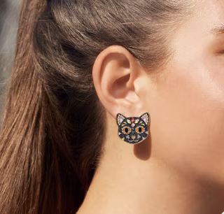 BaubleBar Scaredy Cat Earrings