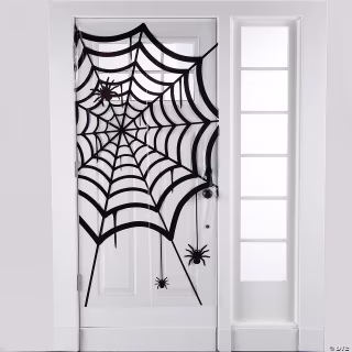 Oriental Trading Halloween Spider Web Door Cover