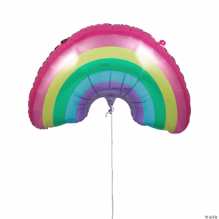 Oriental Trading Rainbow Balloons