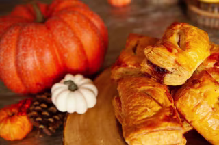 Pumpkin and Cheese Pastelitos