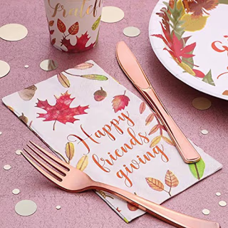 Sparkle and Bash Friendsgiving Napkins (Set of 50)