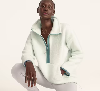 J.Crew Polartec Fleece Half-Zip Pullover