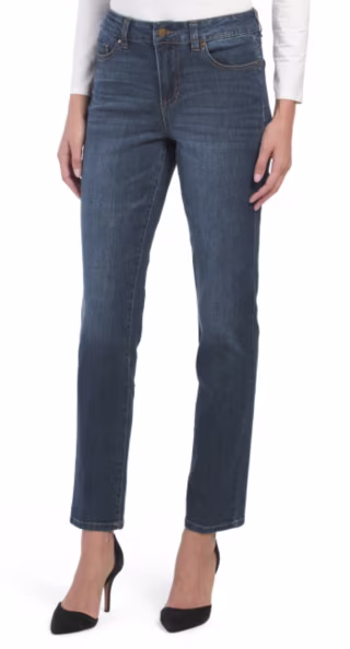 D. Jeans High Waist Recycled Vintage Straight Leg Jeans