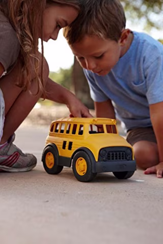 Green Toys School Bus Yellow