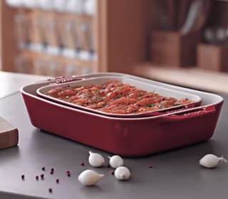 Staub Ceramics 2-Piece Rectangular Baking Dish Set
