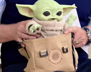 Star Wars The Child Plush with Satchel Sounds